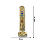 PORTA INCIENSO BUDA CON LOS CHAKRAS