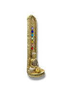 PORTA INCIENSO BUDA CON LOS CHAKRAS