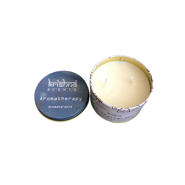 Vela Aromática de Aromaterapia Krishna