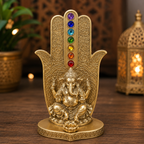 PORTA INCIENSO GANESHA CON LA MANO DE FATIMA