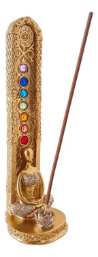 PORTA INCIENSO CON LOS 7 CHAKRAS