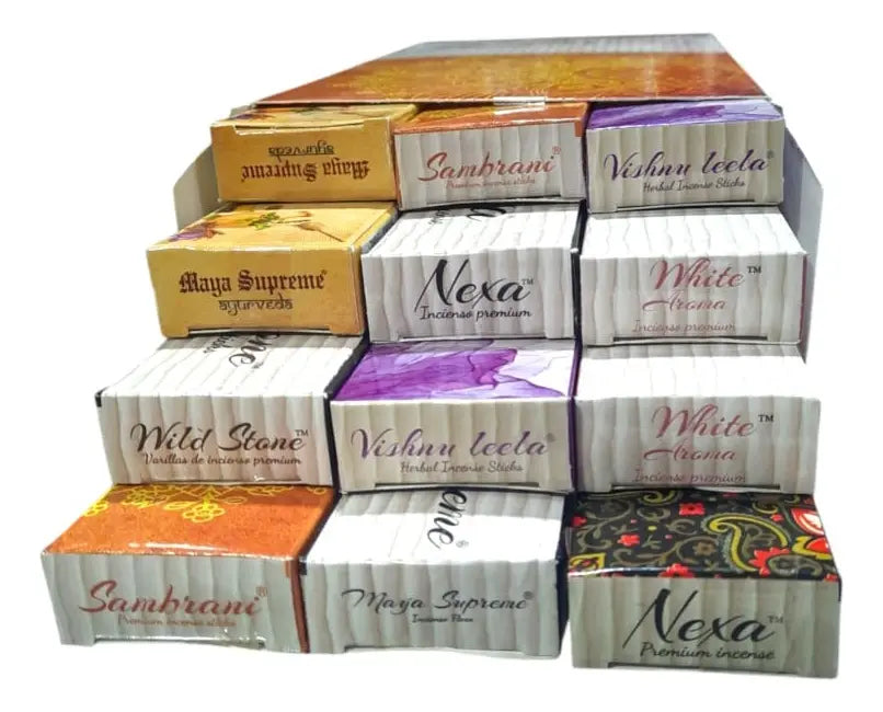 IIncienso Masala ( Pack X 12 Cajas ) Surtido