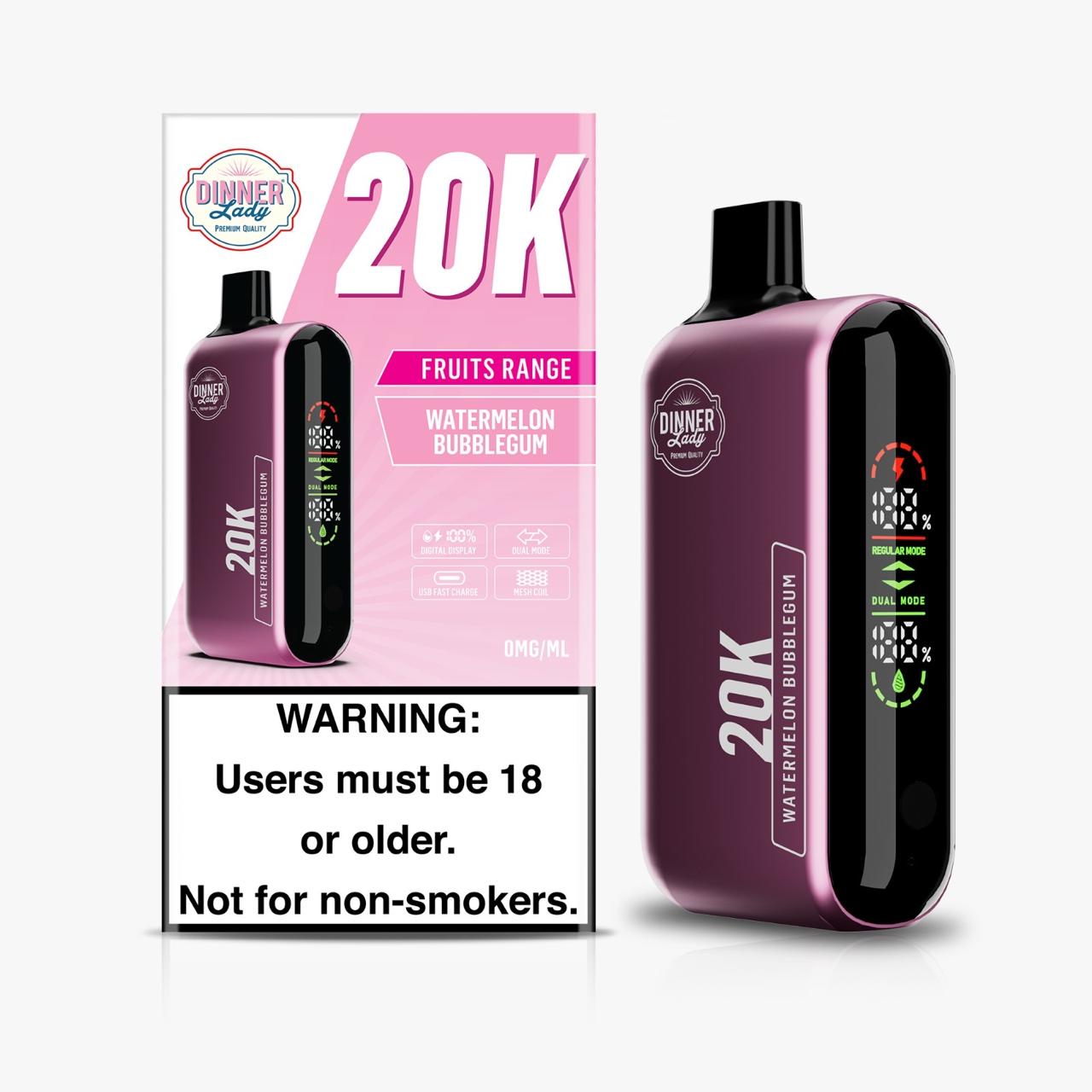Vape  Dinner Lady 20k  Sandia Chicle