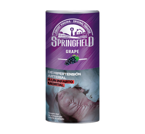 Tabaco Springfield Uva, paquete de 40 gr.