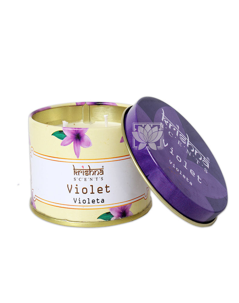 Vela Aromática Violeta Krishna