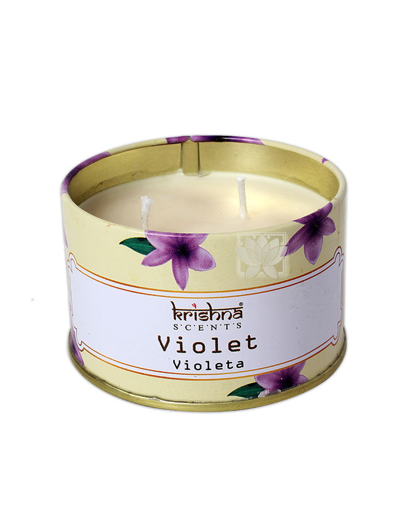 Vela Aromática Violeta Krishna