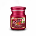 Vela Aromática Frutas Rojas 85g en Frasco de Vidrio | Desi Vibes