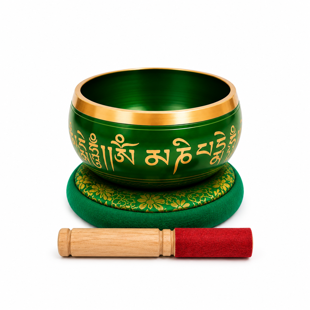 Cuenco Tibetano Metales de 1k Verde