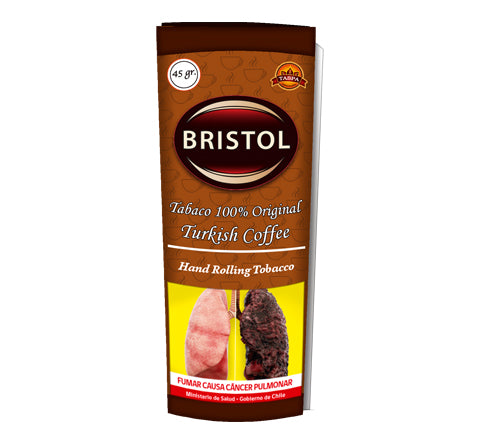 Tabaco Bristol Turkish Coffee, paquete de 45 gr.