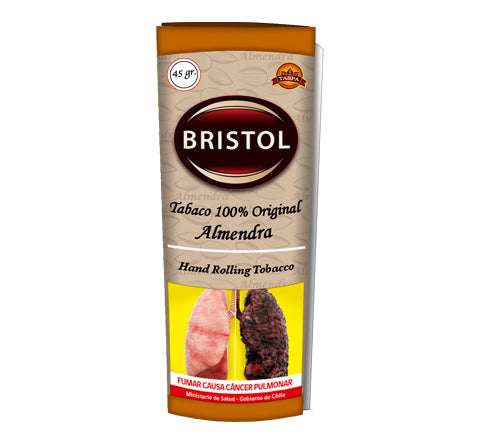 Tabaco Bristol Almendra, paquete de 45 gr.