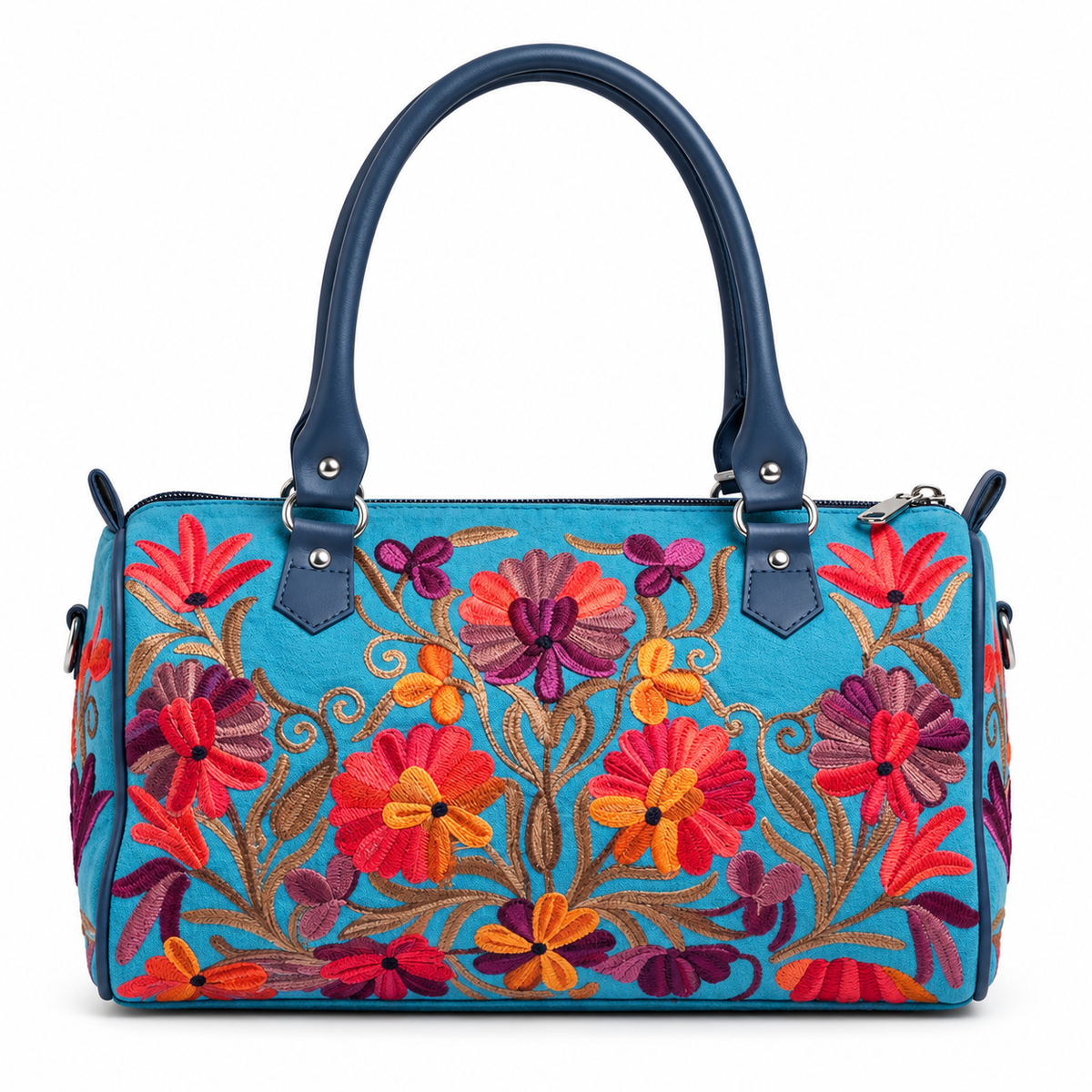 Cartera Hindú Bordado A Mano