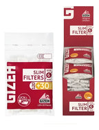 Filtro Gizeh Slim Rojo con pegamento (120 + 30 )