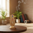 PORTA INCIENSO BUDA CON LA MANO DE FATIMA